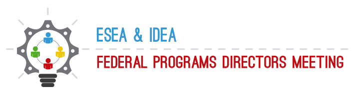 ESEA & IDEA Federal Programs Meeting Logo