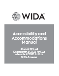 Accessibility Accomodations Manual PDF