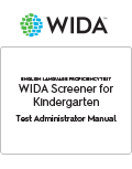 WIDA Screener for Kindergarten PDF