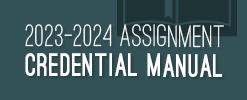 Assignment Credential Manual XLS Link