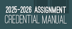 Assignment Credential Manual XLS Link