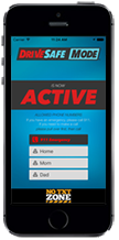 Drive Safe Mode App Logo webpage link